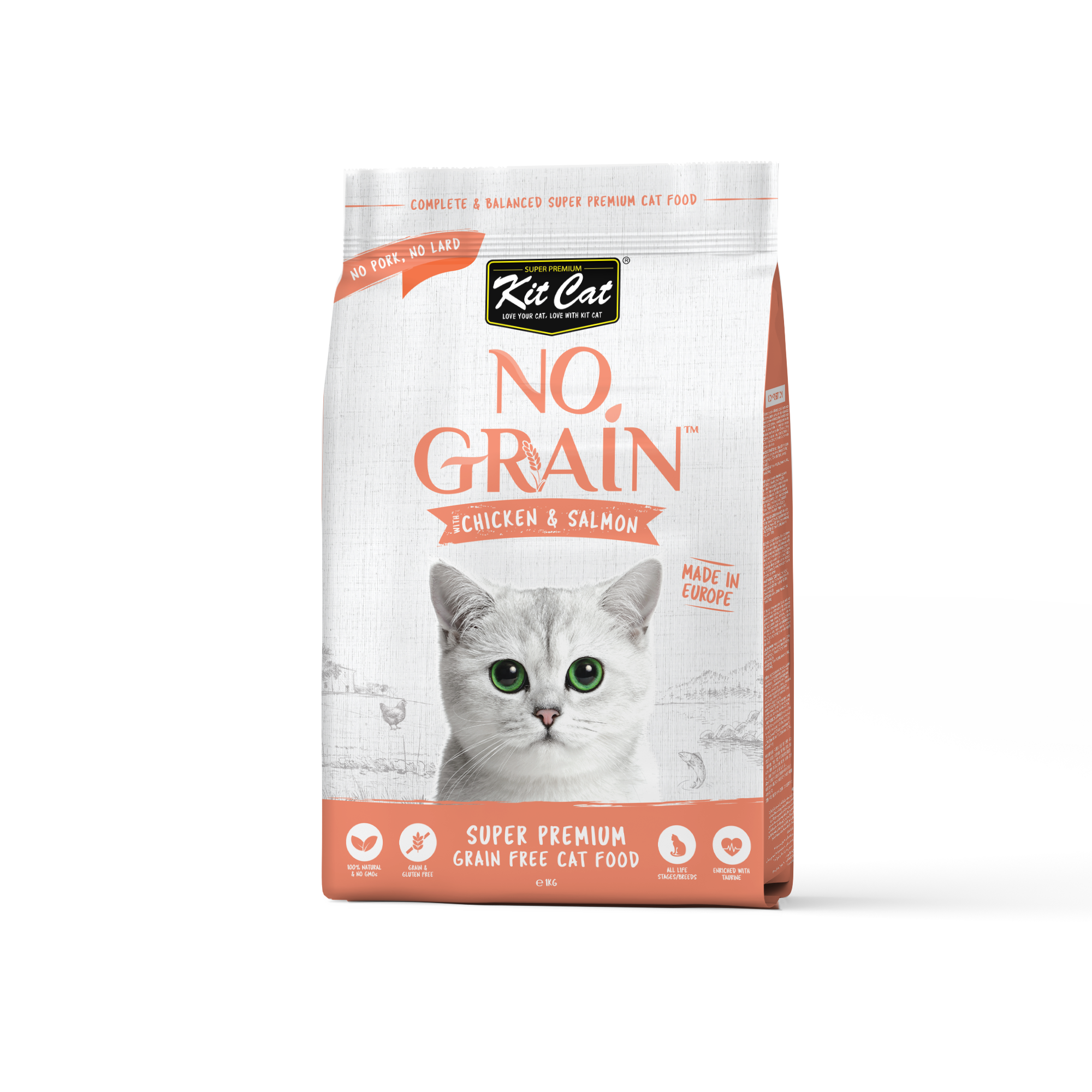 Non grain shop cat food